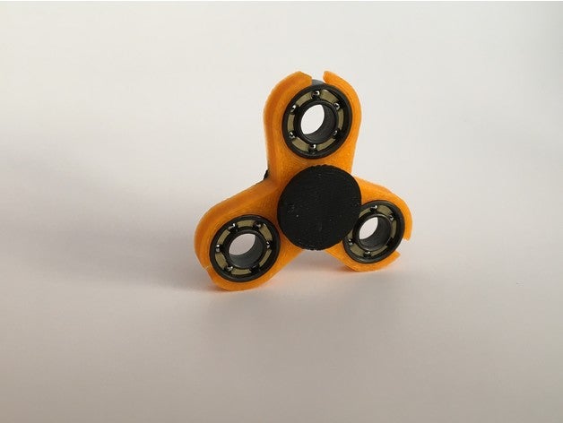 pequena fidget spinner 4 rolamentos de esferas brinquedos & games fidgetspinner mão giratório brinquedo 3D print model - Mito3D