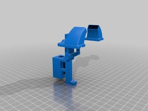 scorpio dual blower fanduct + sg90 servo tevo tarantula 3d printing 3d print model - Mito3D