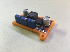 support lm2596s dc-dc abaisseur module d'alimentation r glable electronics 12v abesseur v made rizzo modul elec vlt 3d print model - Mito3D