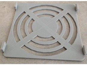 12cm Lüfter-Abdeckung - Elektronik cover fan 3d print model - Mito3D