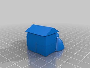 cruz evi 3d baskı 3d print model - Mito3D