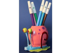 gary spongebob modelli Stampante 3d art bambini contenitore la decorazione casa famiglia cucina unico 3d print model - Mito3D