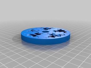 gear bearing 80x8 12mm hex parts customized 3d print model - Mito3D
