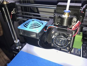 duto do ventilador dms dp5 impressora 3d A impressão 3d print model - Mito3D