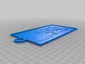 vaiana 2d sanat özelleştirilmiş 3d print model - Mito3D