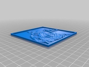 rapunzel Arte en 2d personalizado 3d print model - Mito3D