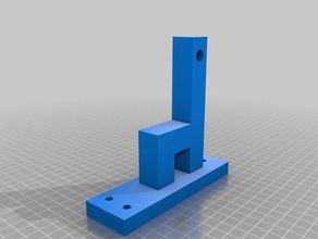 wall spool holder 3d printer accessories filament mount 3d print model - Mito3D