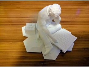tanık puzzle maker heykeller 3d print model - Mito3D