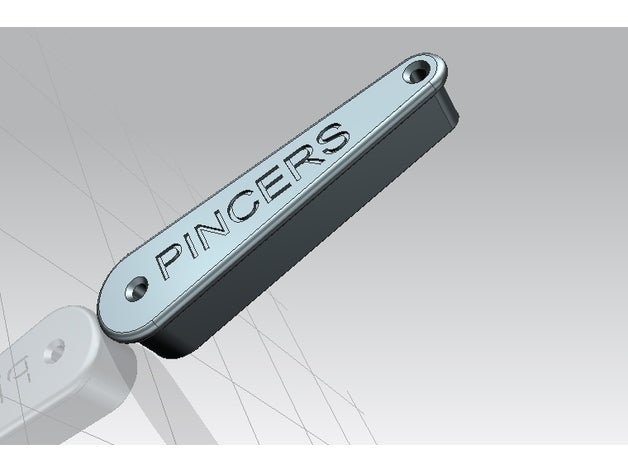 pincers holder tool holders & boxes 3D print model - Mito3D