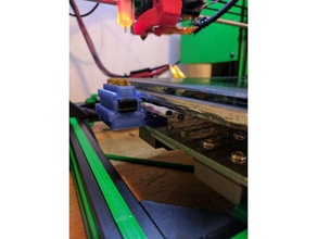 anet nozzle cleaning brush mount 3d printing