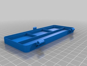 meu personalizados articulada caixa de 1xn v2 organização personalizado 3d print model - Mito3D