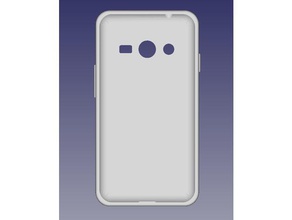 galaxy ace 4 caso flex só telefone celular 3d print model - Mito3D