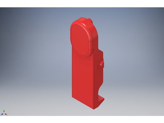 shark vacuum floor nozzle clip replacement parts 3D print model - Mito3D
