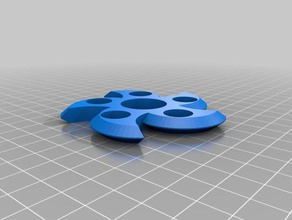 my customized deadly wave fidget spinner pick-a-weight toys & games 3d print model - Mito3D