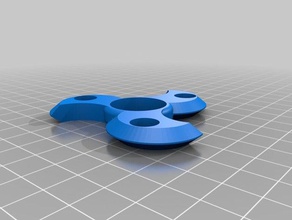 mon personnalisés vague mortelle fidget spinner pick-a-poids jouets & jeux personnalisé 3d print model - Mito3D
