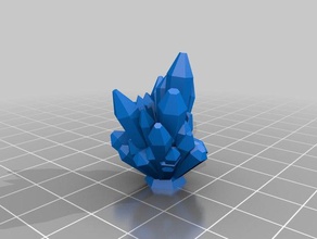 random-crystal-1 Spielzeug & game Zubehör kundengebundene 3d print model - Mito3D