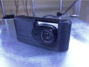 logitech quickcam cahiers 2020 extrusion de montage Imprimante 3d accessoires D'ici à l'extrusion hypercube le mont la webcam 3d print model - Mito3D