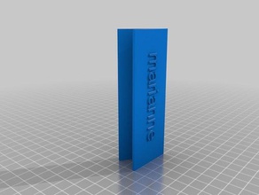 marianne signs & logos customized 3d print model - Mito3D