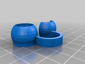 mon personnalisés caméléon eye toy jouets mécaniques personnalisé 3d print model - Mito3D