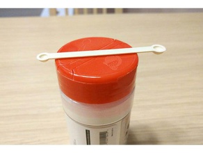 la stevia cuchara de medición cocina y comedor cubertería alimentos utensilios herramienta medida measuringspoons scoop 3d print model - Mito3D