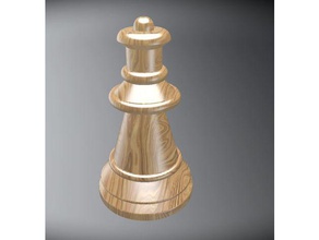 scacchi regina di queen 3d print model - Mito3D