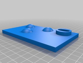 3x5-braille-o 3d printing 3d print model - Mito3D