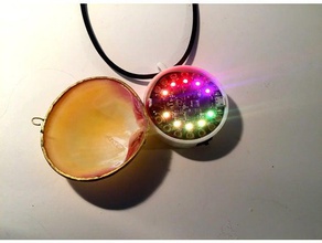 circuito infantil colar de caso jóias 3d print model - Mito3D