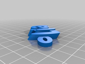 Schlüsselanhänger lisa - Organisation kundengebundene 3d print model - Mito3D