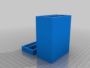 dicemasters single deck box 3d printing tabletop gaming 3d print model - Mito3D