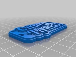 carla tarres llaveros personalizado 3d print model - Mito3D