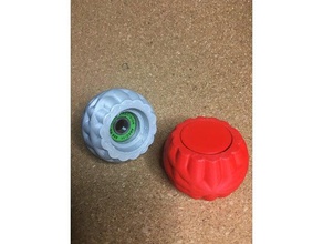 mini masaje fidget spinner juguetes mecánicos bola de la ruleta mano masajeador 3d print model - Mito3D