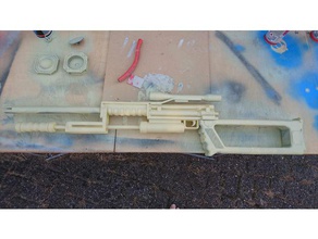 full rifle models cosplay prop weapon fallout 3 4 size game gun large movie sliced sniper 3d print model - Mito3D