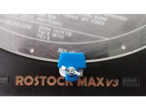 trucco laser fsr piastra - letto clip rostock max Stampante 3d parti 3d print model - Mito3D