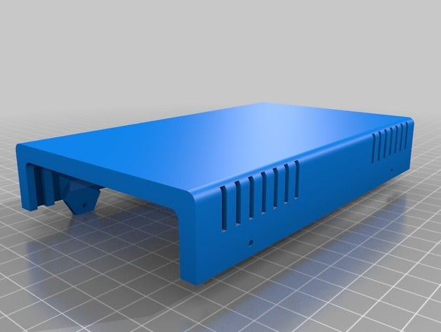 la parte de arriba caja electrónica personalizado 3D print model - Mito3D