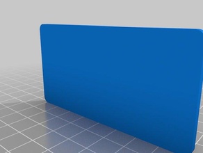 panel trasero caja - Elektronik kundengebundene 3d print model - Mito3D