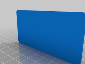 panel delantero de la caja electrónica personalizado 3d print model - Mito3D