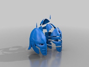 skyrim garde casque L'impression 3d 3d print model - Mito3D