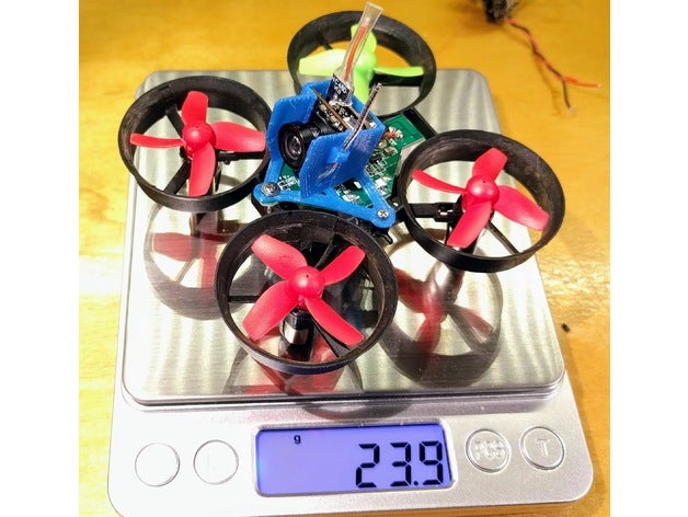 özelleştirilebilir eachine e011 e010 gerçek süper mini ışık aıo kamera mount - openscad r c araçlar aio monte edin 3D print model - Mito3D