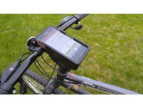 teléfono celular titular de la bicicleta deporte y al aire libre 3d print model - Mito3D