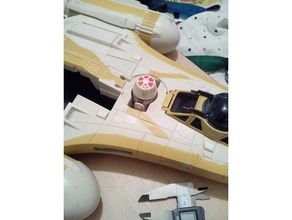 2009 clone wars y-wing droid anel brinquedo & acessórios para jogos star 3d print model - Mito3D