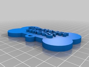 meine angepasste dogtag fav Haustiere kundengebundene 3d print model - Mito3D