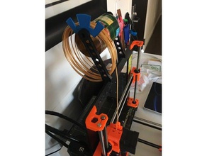 cancentric losen filament-Halter 3d Drucker Zubehör können prusa i3 mk2 spool-Halter 3d print model - Mito3D