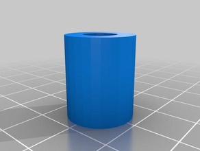 mon personnalisés entretoise cylindrique pièces personnalisé 3d print model - Mito3D