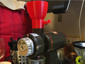 pico timão 700s 600n moedor de café funil rolha cozinha e sala jantar A impressão 3d lasercut 3d print model - Mito3D