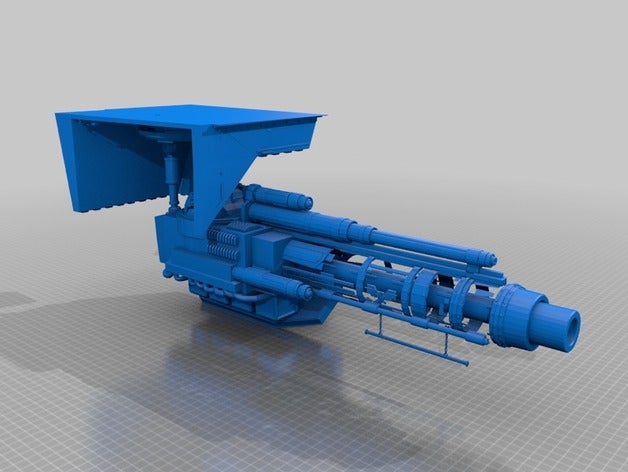titan arm 50 modelo de robots 40k wargaming warhammer 3D print model - Mito3D
