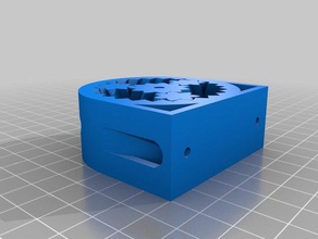 my customized parametric peristaltic pump mount parts 3d print model - Mito3D