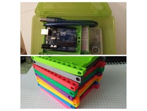 remixed bb-cau-bottom box arduino robotics 3d print model - Mito3D