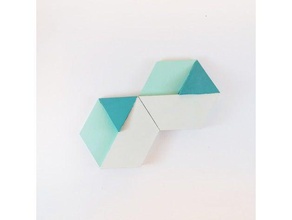 hexagon dekor fraktal dört duvar atölye karo 3d print model - Mito3D