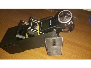 enregistreur zoom h1 boîte-transformateur porte-outils & boîtes de la boîte 3d print model - Mito3D