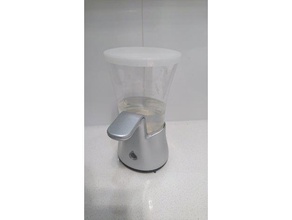coperchio dettol no touch liquido lavare a mano dispenser di sapone bagno 3d print model - Mito3D